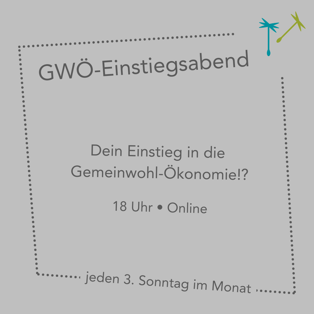 Gemeinwoh-Ökonomie Kick-Off