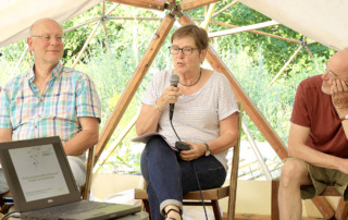 GWÖ-Unternehmer:innen im Zukunftsdorf22 der RG Kassel am 01.06.2022 a