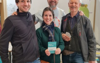 GWÖ Gruppe am Messestand