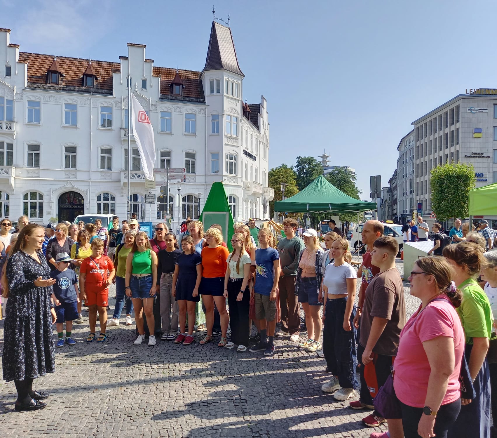 Flashmob Chorschule Brackwede