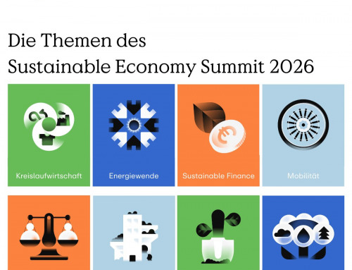 Sustainable Economy Summit 2026 – Rückenwind für die Wirtschaft der Zukunft