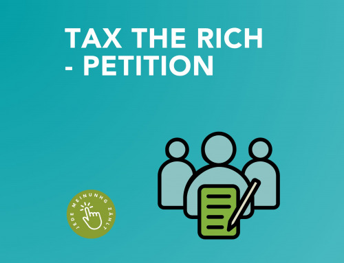 Superreiche gerecht besteuern – für Gerechtigkeit, Demokratie und eine zukunftsfähige Wirtschaft