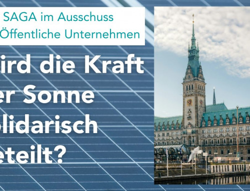 Die SAGA im Ausschuss für Öffentliche Unternehmen