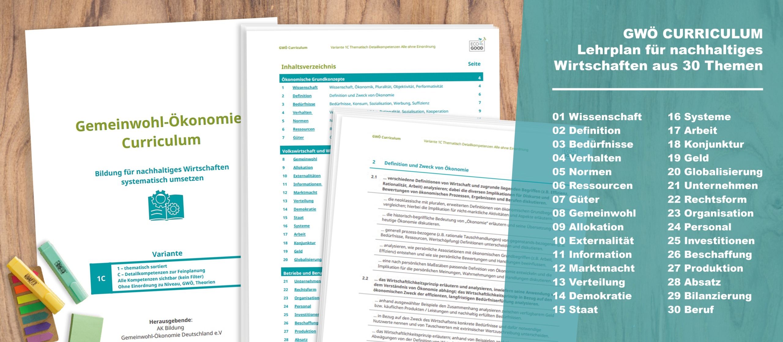 ein Bildungsmodul wird getestet