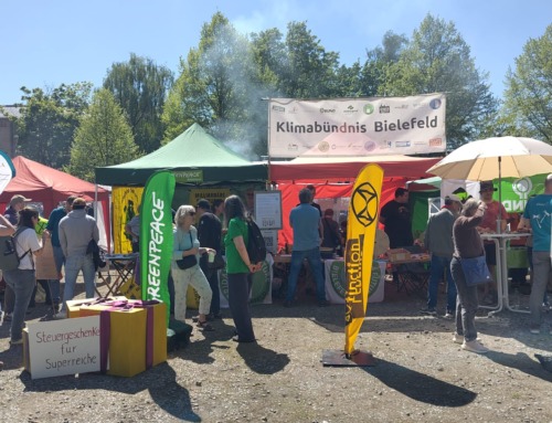 Starker gemeinsamer Auftritt zum 1. Mai im Ravensberger Park
