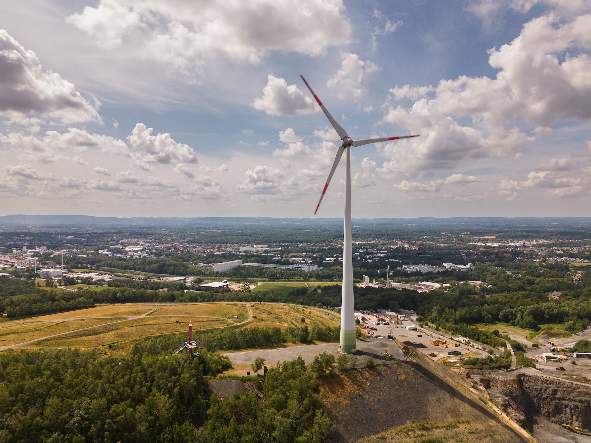 Panoramafoto vom Osnabrücker Piesberg